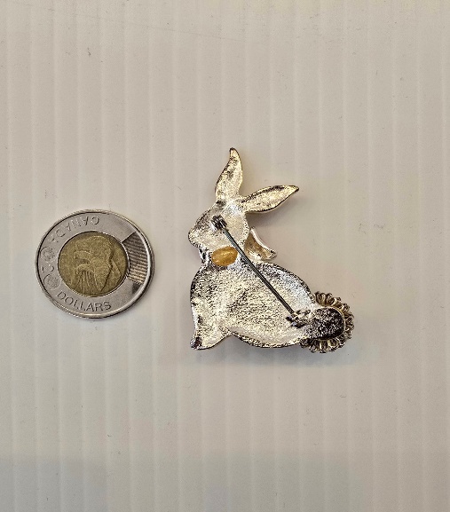Vintage Rabbit Brooch