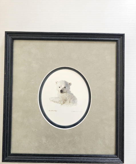 14"x 13" Frame "Mother of Pearls" Artist Carl Brenders