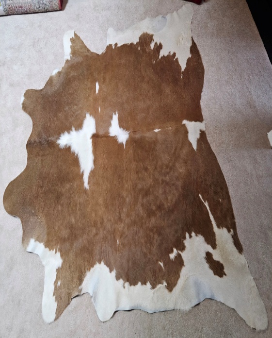 Cow Hide 7 Feet x 7 Feet