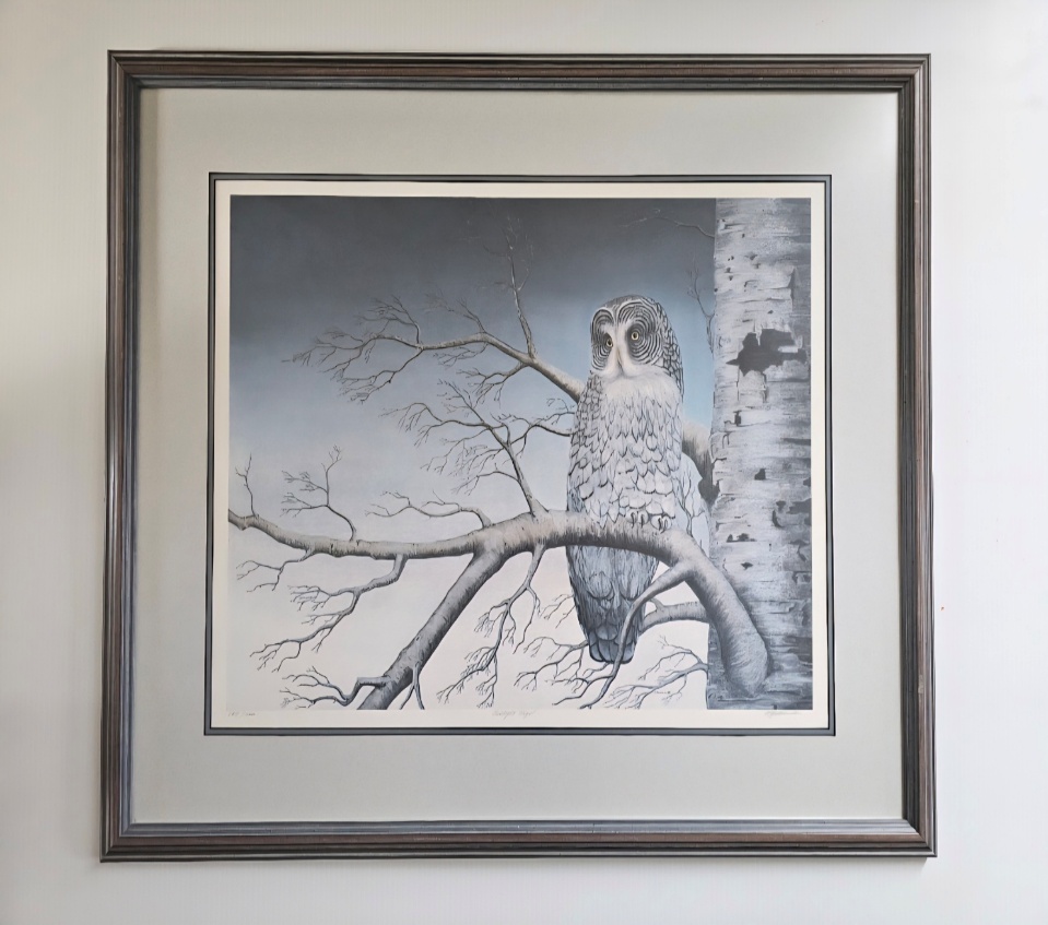 "Twilight Vigil" Artist Alex Halliburton 191/300 Print Canadian Art