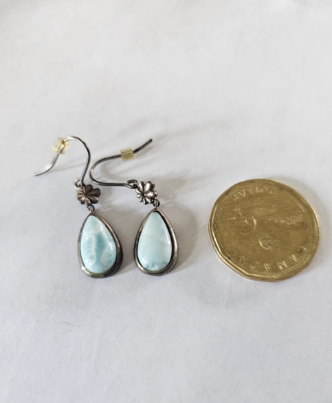 Sterling Silver -925 Teardrop Earrings