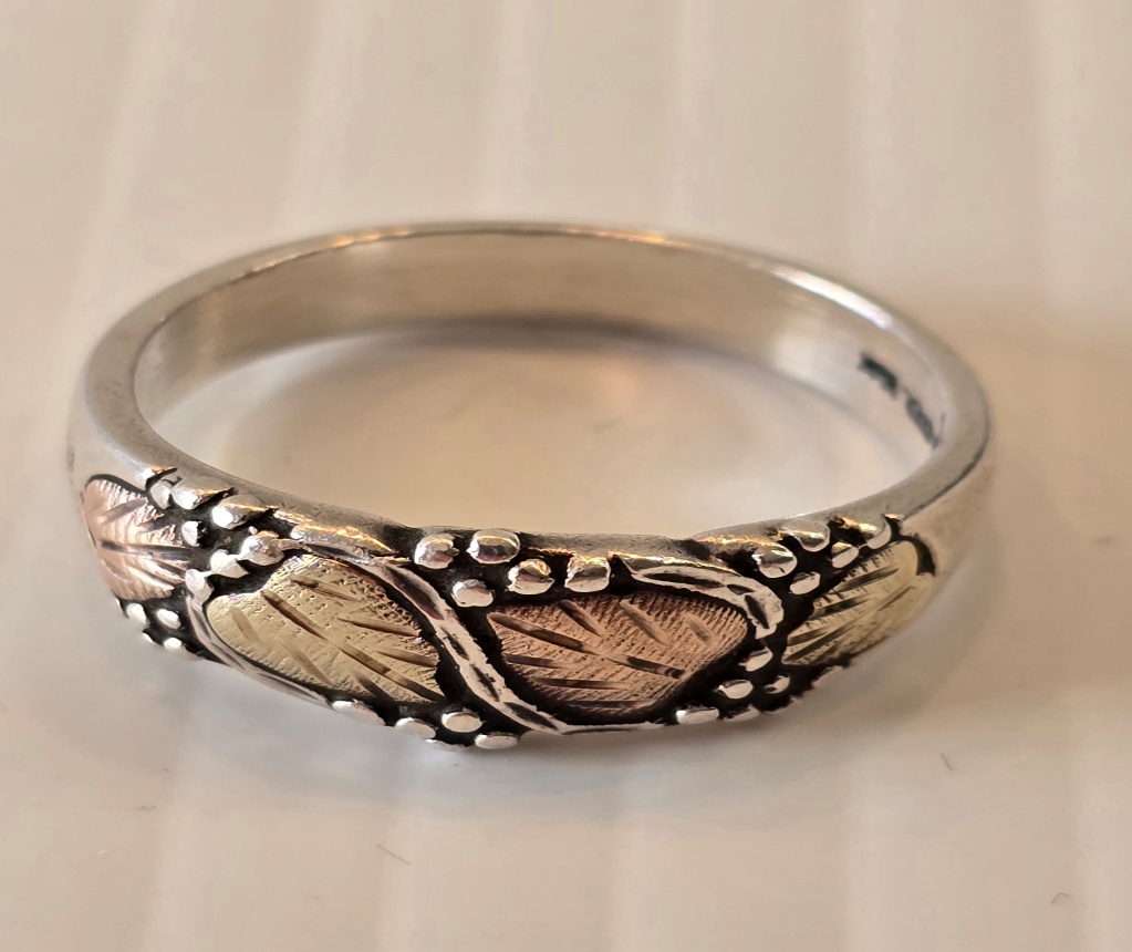 Silver Ring -925 Size 11.5