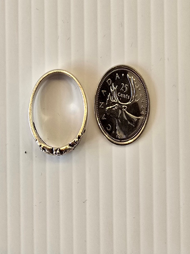 Silver Ring -925 Size 11.5