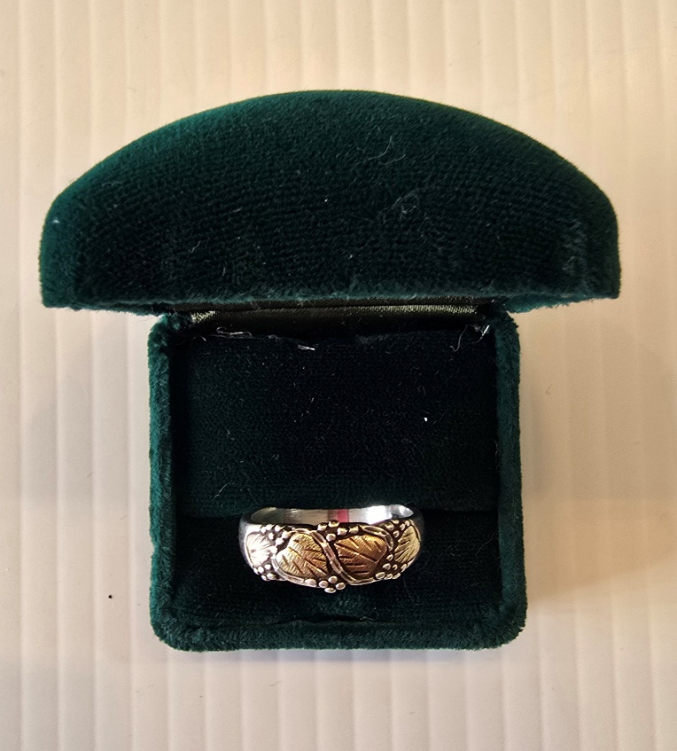 Silver Ring -925 Size 11.5