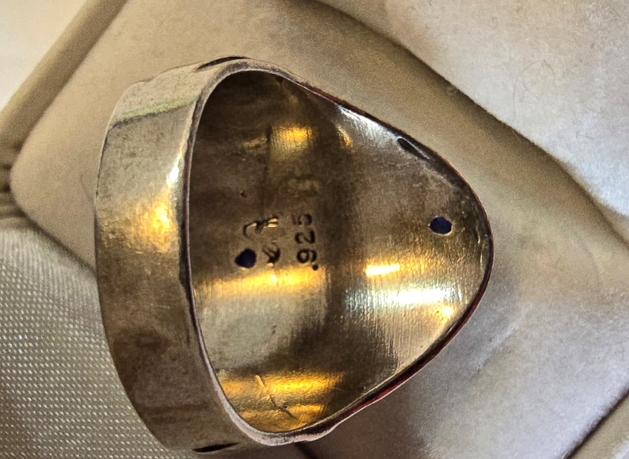 Silver Ring -925 Size 8