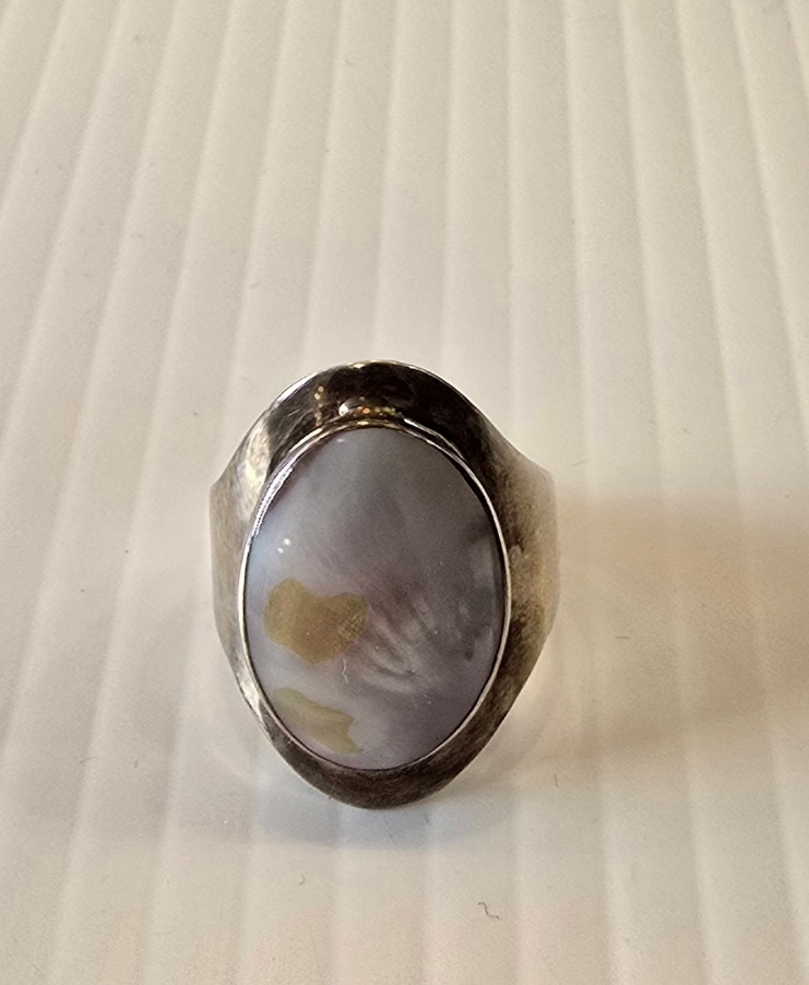 Silver Ring -925  Size 12