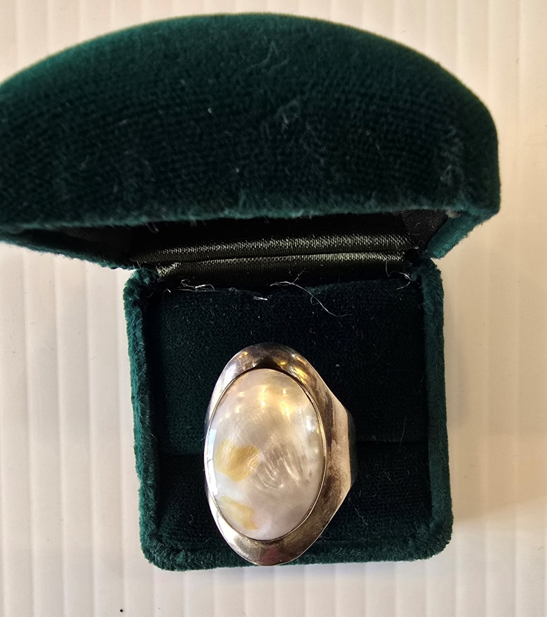 Silver Ring -925  Size 12