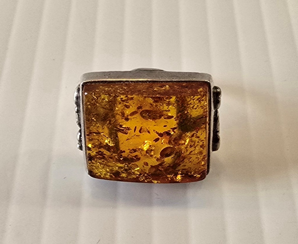 Silver Ring -925 Size 9
