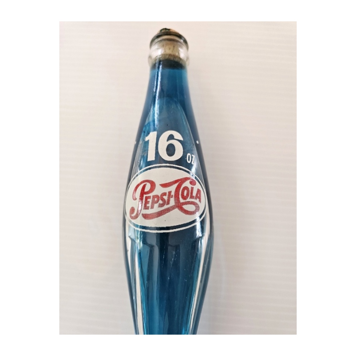 16 oz Pepsi Cola Stretched bottle 70s 23 1/4" Tall