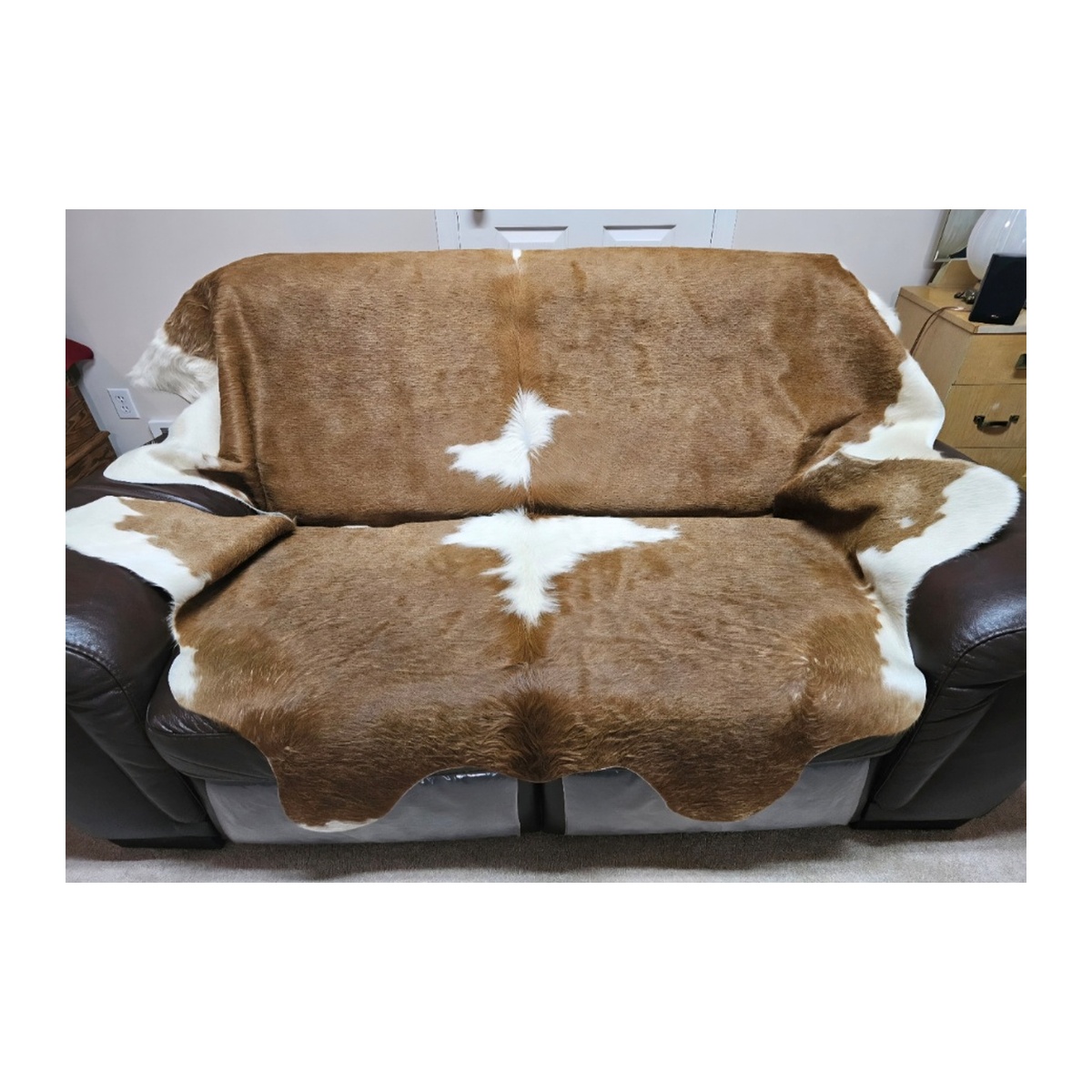 Cow Hide 7 Feet x 7 Feet