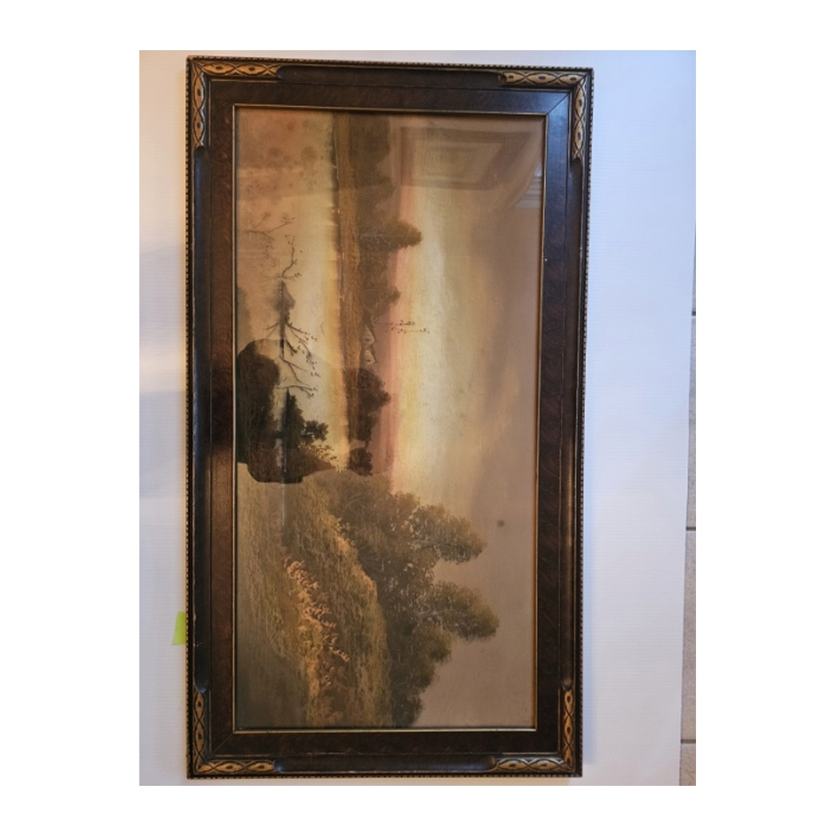 Antique Picture 21"/2" x 37 "